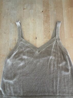 Banana Republic Knit V-Neck Camisole - Taupe